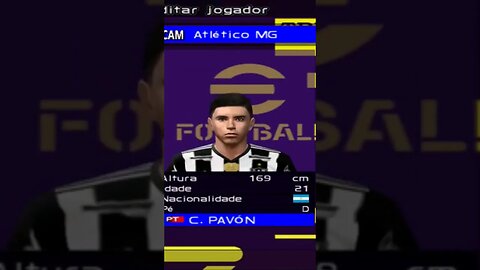 JOGADORES ATLÉTICO MG PES 2023! BRASILEIRÃO PLAYSTATION 2