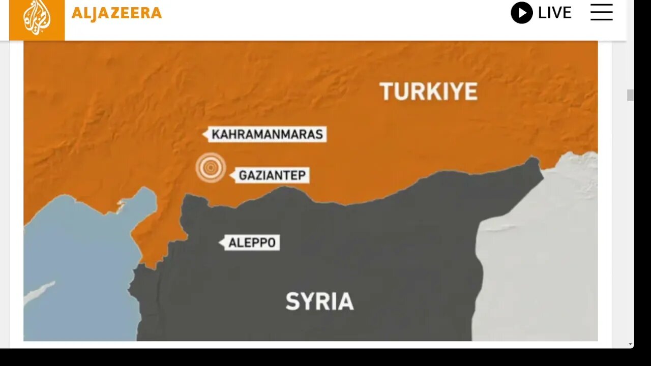 🟨 土耳其和敘利亞發生強烈地震，數十人死亡