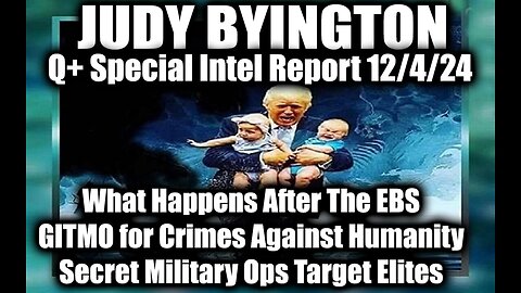 Judy Byington SHOCKING NEWS 12/04/2024 💥 TRUMP'S MASS ARRESTS BEGIN NOW! FBI, Biden pardon