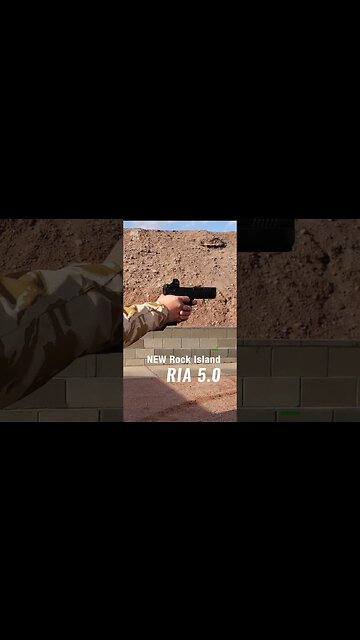 New Rock Island Armory RIA 5.0 range test