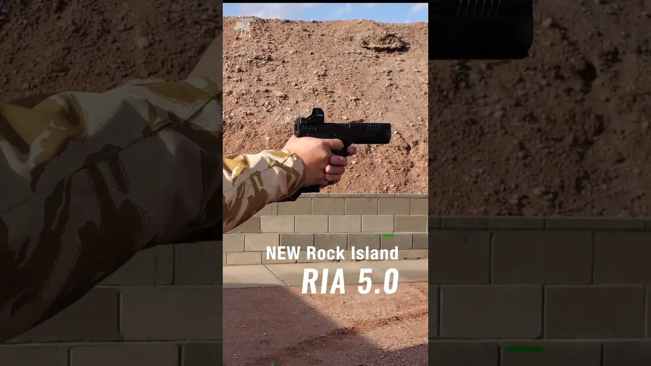 New Rock Island Armory RIA 5.0 range test