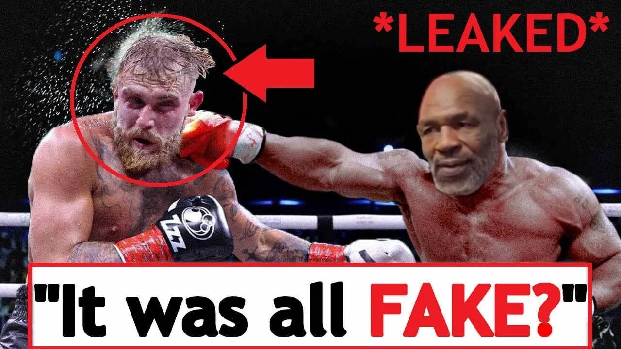 Mike Tyson KNOCKS OUT Jake Paul!👀SPARRING FOOTAGE? | JAKE ADMITS HE CAN'T WIN! | FAKE FIGHT? [2024]