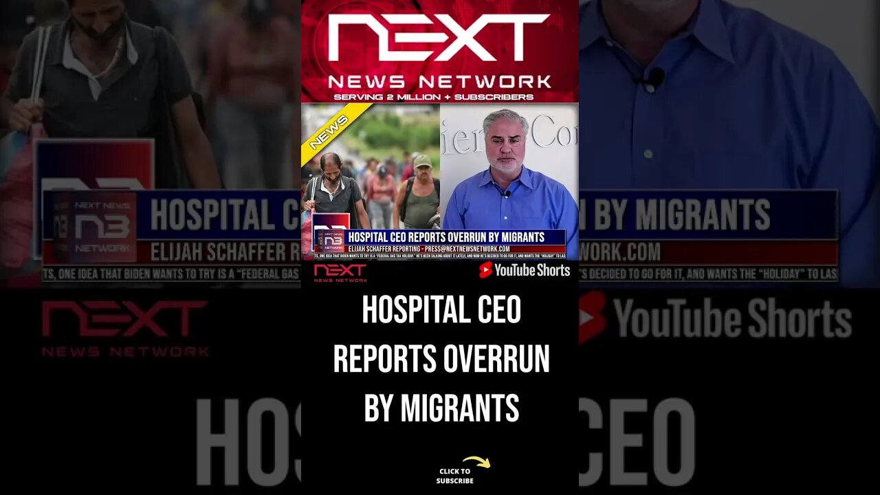 Hospital CEO Reports Overrun by Migrants #shorts