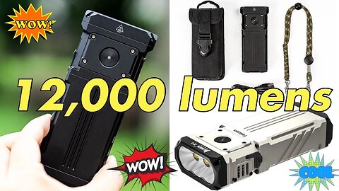 Wuben X-1 Falcon 12,000 lumens