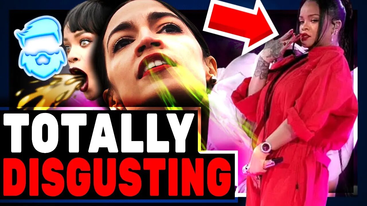 Rihanna BLASTED For LUDE Gesture During Super Bowl Halftime & AOC Has A MELTDOWN About Jesus