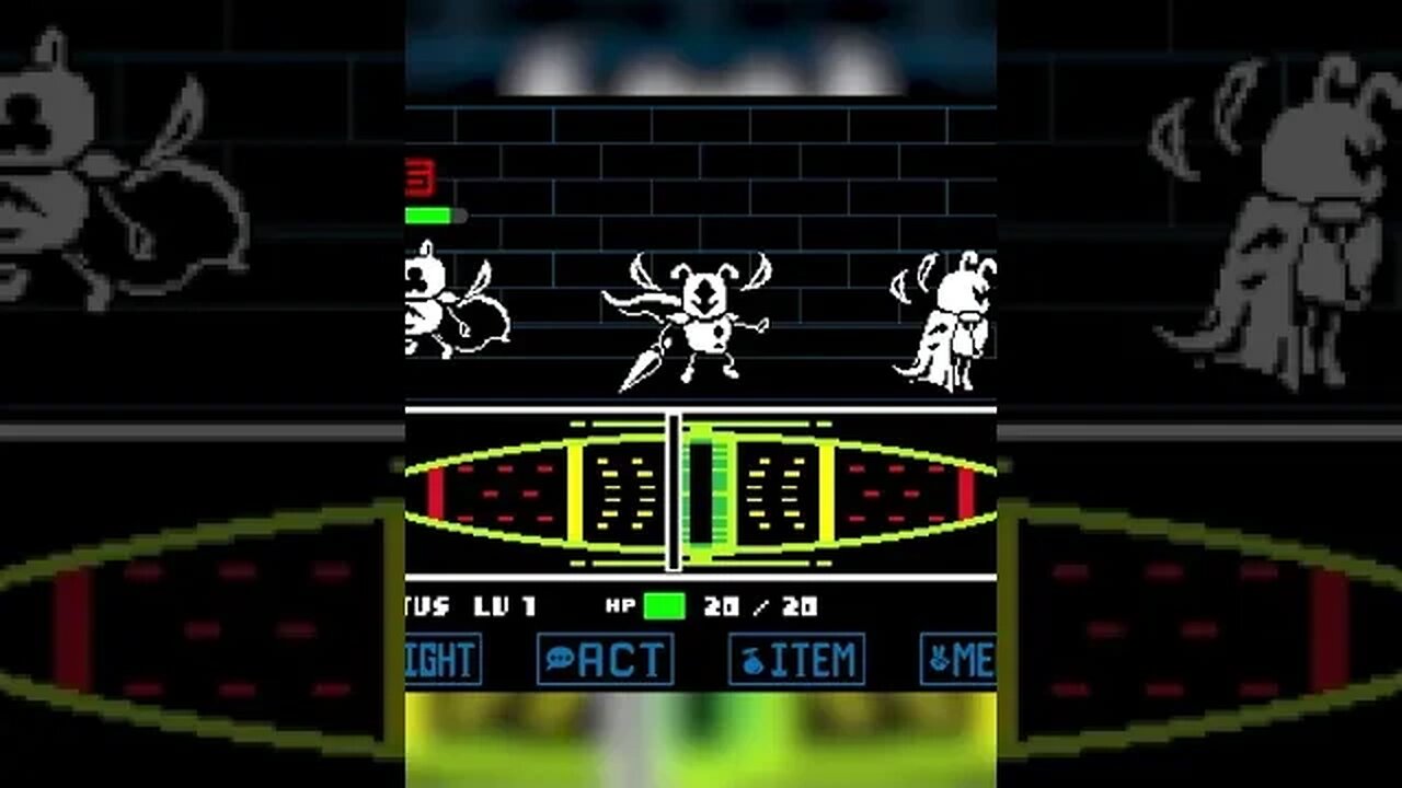 Ruined Knights Battle #underswap #undertale #shorts