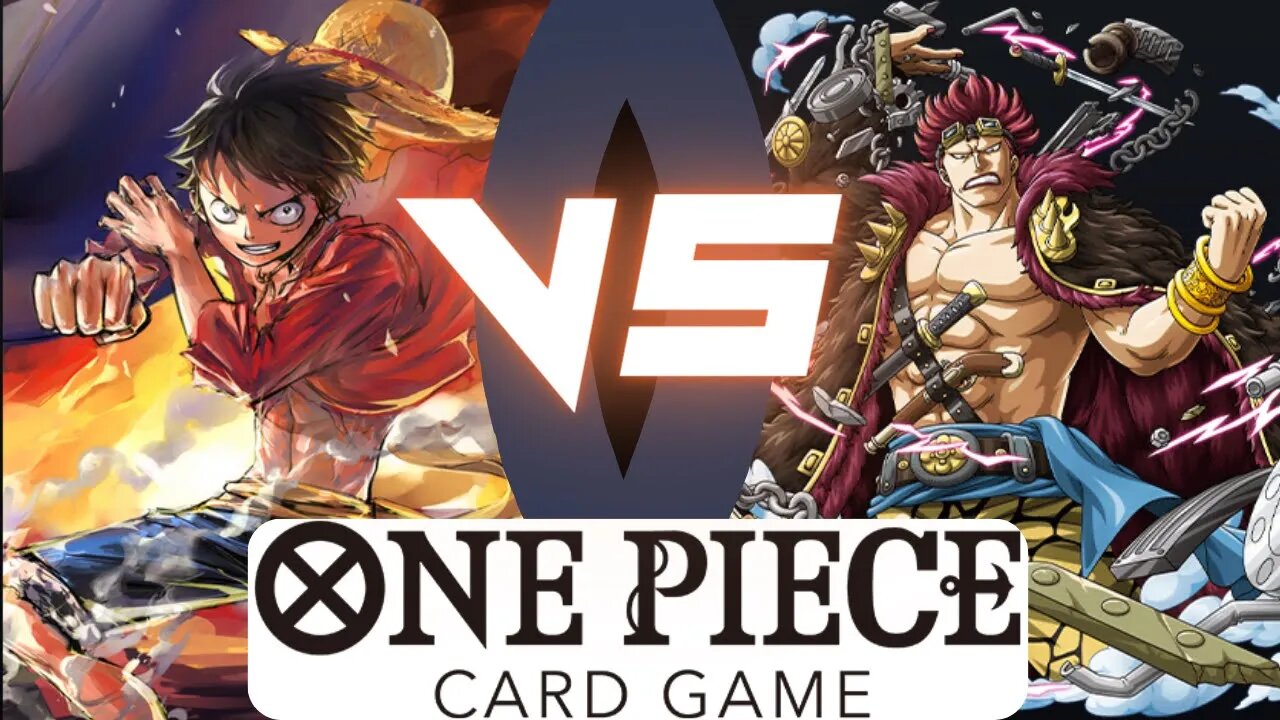 Eustass Kid [Green] VS Monkey D. Luffy [Green/Red] | OPTCG BATTLE | One Piece Card Game Gameplay
