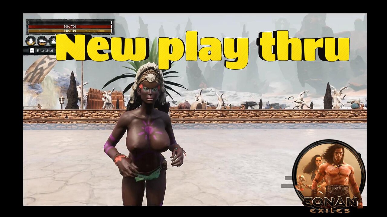 Conan Exiles new play thru Busty Boobs #conanexiles