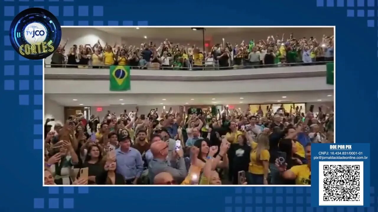 Ovacionado por multidão, Bolsonaro dá show nos EUA e acaba com mais uma narrativa do ex-presidiário