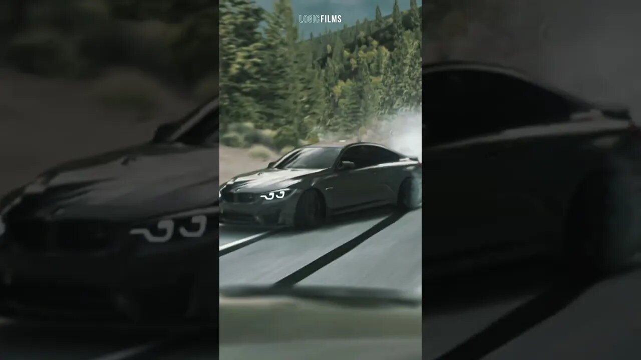 A wild BMW M4 attacks.. #shorts