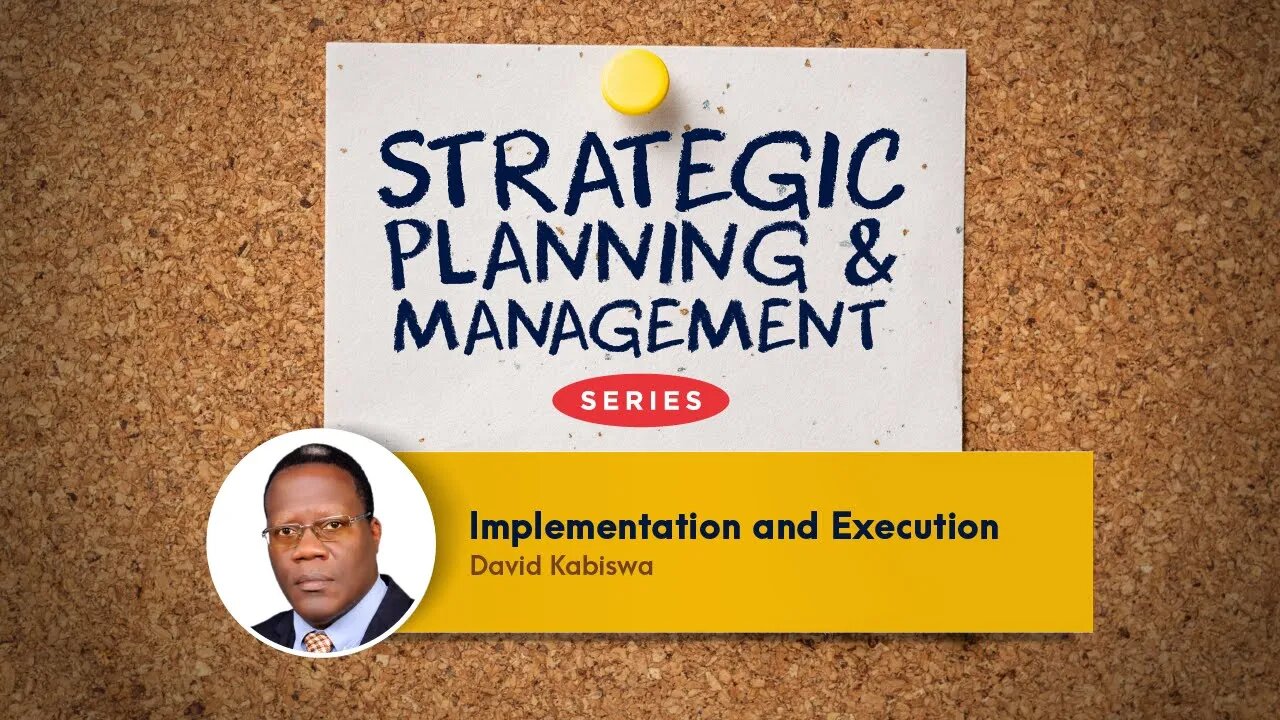 Implementation & Execution | Mr. David Kabiswa