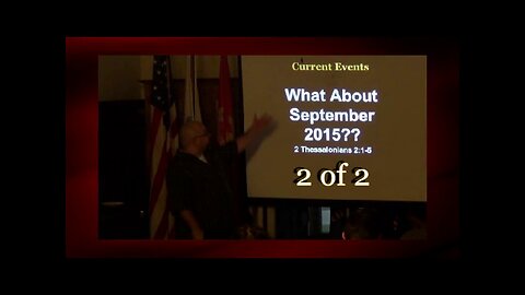 What About September 2015? (Current Events) 2 of 2