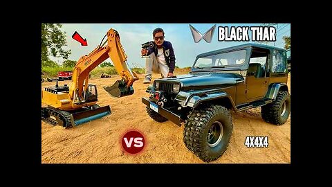 RC New Mafia Black Thar Offroad Testing - Chatpat toy TV