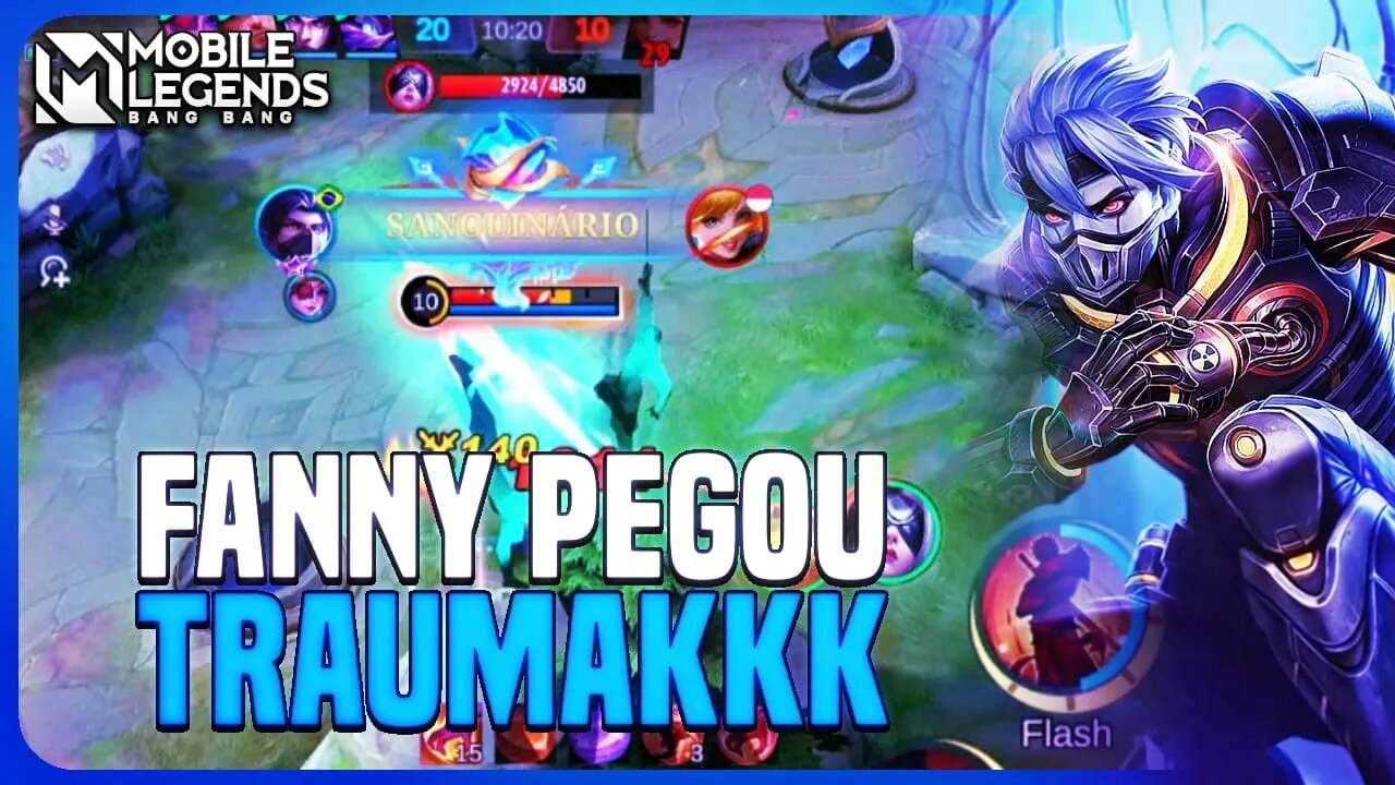 TRAUMÁTIZEI A FANNY COM MEU HAYA!! FANNY TOMOU AMASSO | MLBB