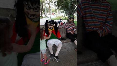 O MELHOR DO FOFÃO, CHAVES, CHIQUINHA E KIKO DANÇANDO NA CARRETA DA ALEGRIA TRIPLO X, LIKE 215