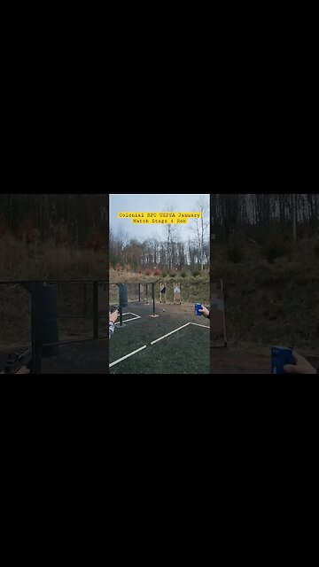 🫡🤜🔫⚡️🤯Colonial RPC #uspsa A January Match Stage 04 Rob #unloadshowclear #ipsc #idpa