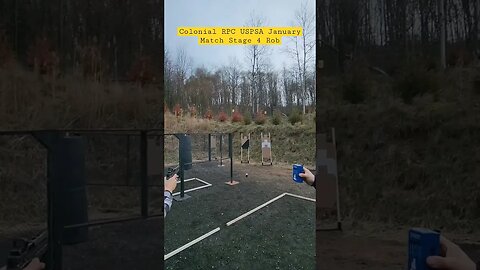 🫡🤜🔫⚡️🤯Colonial RPC #uspsa A January Match Stage 04 Rob #unloadshowclear #ipsc #idpa