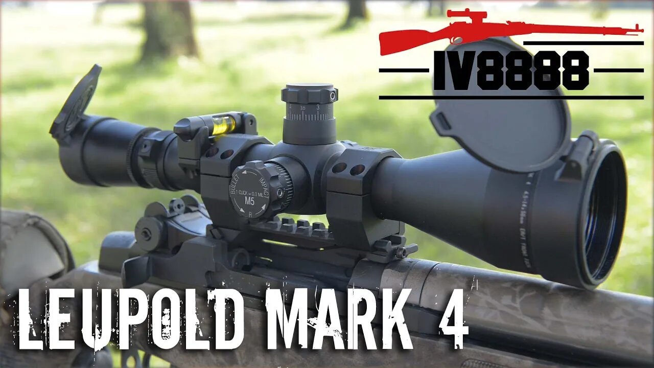 Leupold Mark 4 ER/T 4.5-14x50mm FFP Riflescope