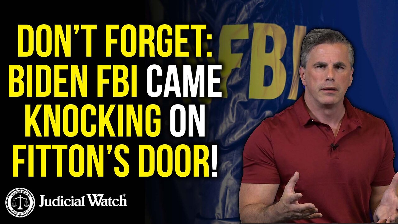 FLASHBACK: Jack Smith Targeted Fitton and Judicial Watch!