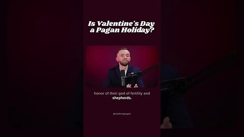 Is Valentine’s 💝 Satanic? 👹