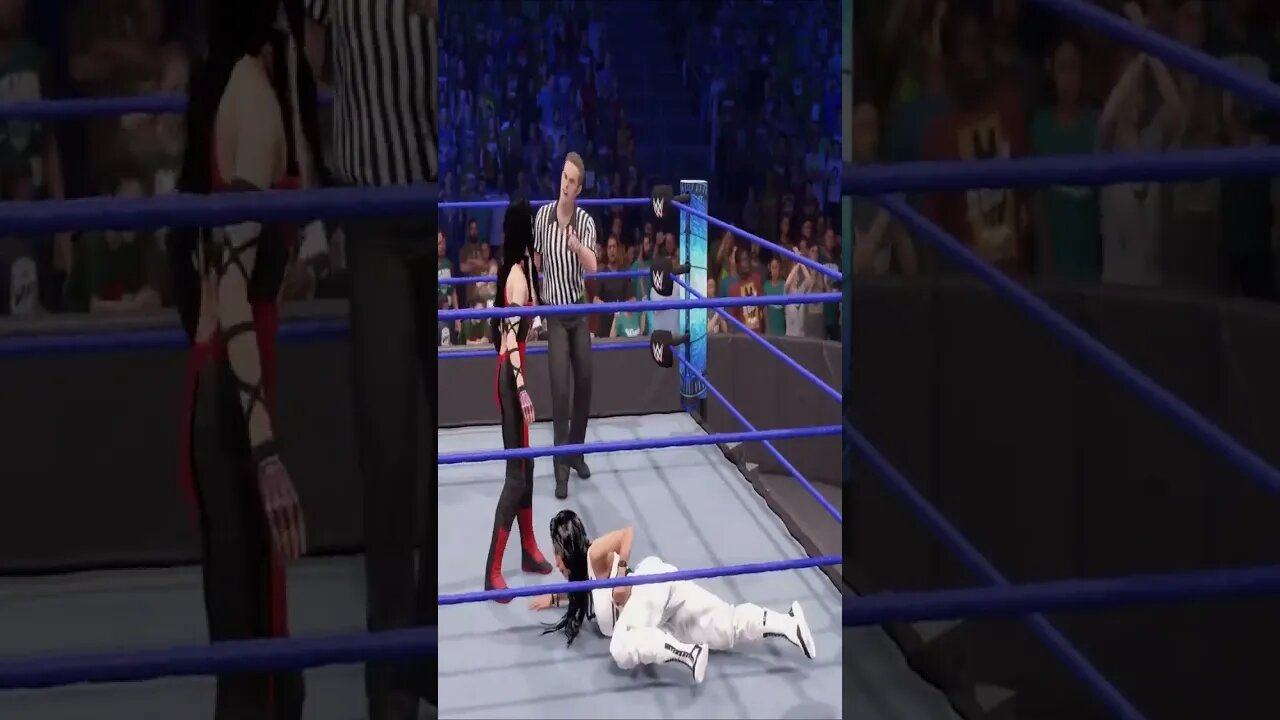 Harle Nyx shows up Fiona with a Tap Out #shorts #wwe2k22