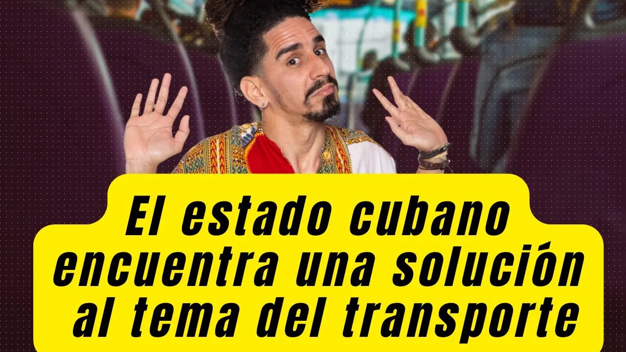 El estado cubano encuentra una solución al tema del transporte.