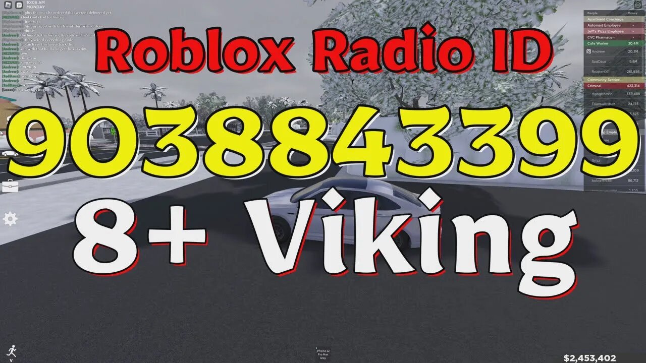 Viking Roblox Radio Codes/IDs