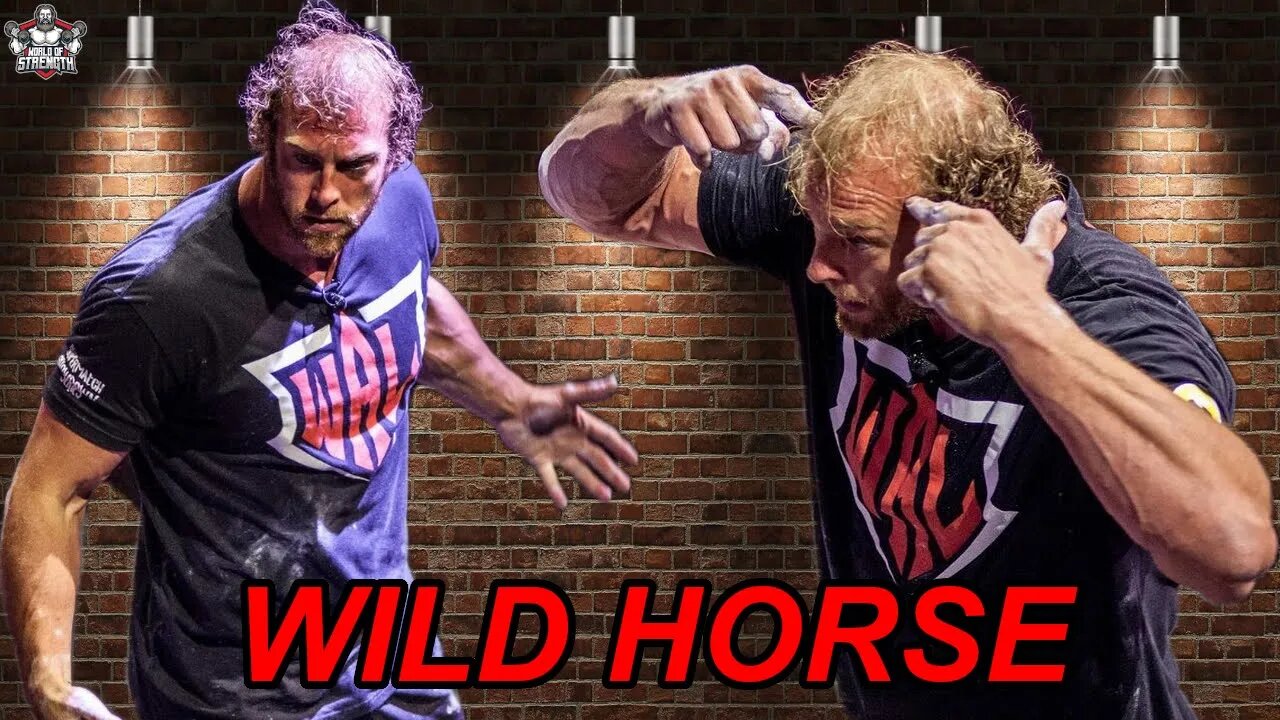 The Most Intense Armwrestler "Wildhorse" - Matt Mask