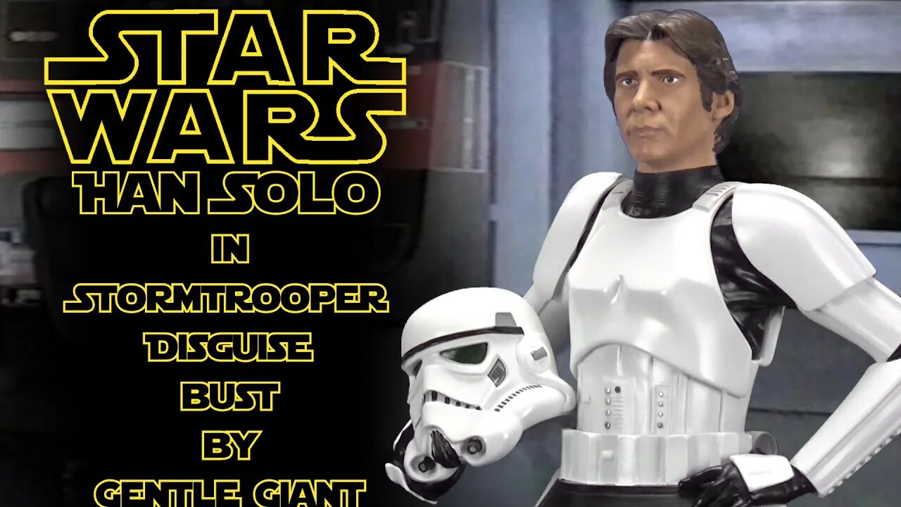 Star Wars Han Solo in Stormtrooper Disguise bust by Gentle Giant