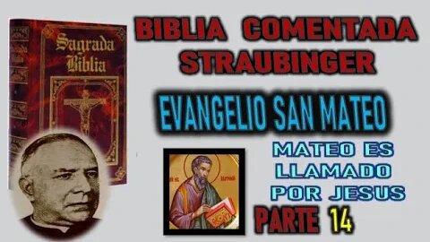 MATEO ES LLAMADO POR JESUS - BIBLIA STRAUBINGER