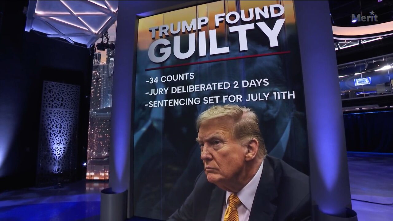 Similar to Stalin’s show trials. Former President Donald Trump found guilty