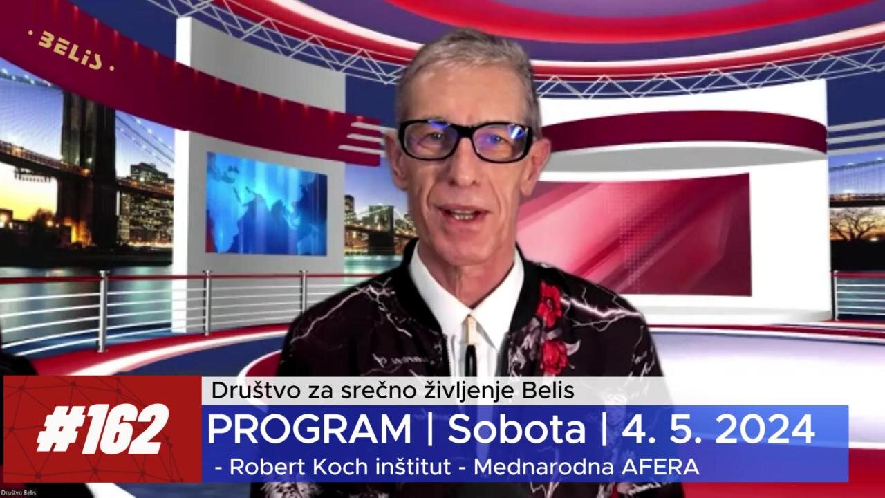 #162. Redni Zoom Društva Belis - PROGRAM SREAČNJA in podana mednarodna ROBERT KOCH COVID AFERA