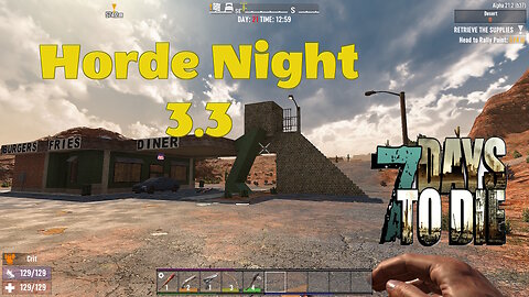 Horde prep and fight time in 7 Days to Die