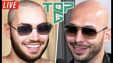 ADIN ROSS SHAVES HIS HEAD BALD FOR ANDREW TATE!