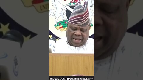 Governor Ademola Adeleke speaks on the Judgement of Osun Election Tribunal. #osun