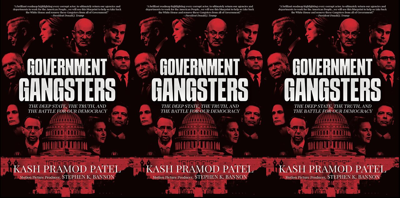 ⬛️♦️ Government Gangsters (2024) ▪️ Kash Patel