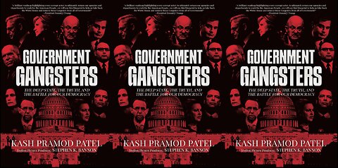 ⬛️♦️ Government Gangsters (2024) ▪️ Kash Patel