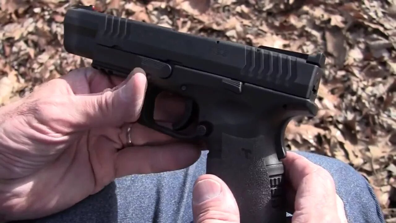 Springfield XDm 5.25 in 45 ACP Close-up