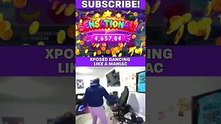 Xposed Dancing Like A Maniac After Big Win | Sweet Bonanza Big Win #shorts