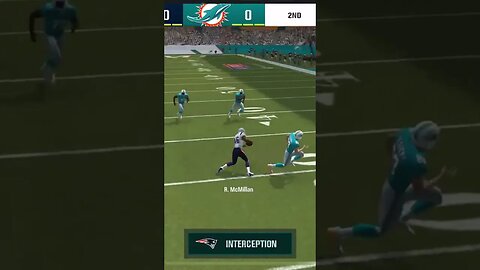 Patriots LB Raekwon McMillan Pass Interception Gameplay - Madden NFL 23 Mobile Football