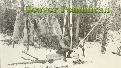 How to Make Beaver Pemmican