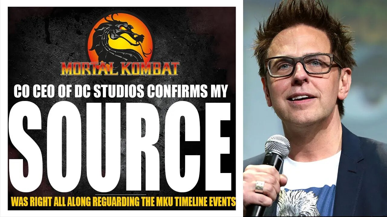 Mortal Kombat 12: WB Co-CEO James Gunn Confirms Multiple Leaks From My Source!