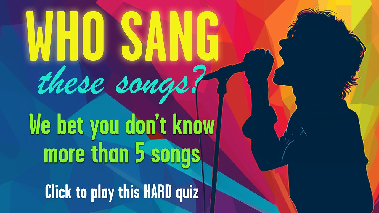 Test Your Knowledge: Can You Identify the Singers of These Challenging Songs?