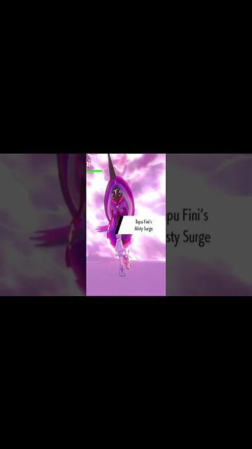 Pokémon Sword - Dynamax Tapu Fini Misty Surge Ability
