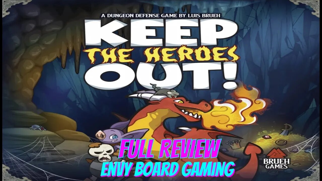 Keep the Heroes Out Board Game Review
