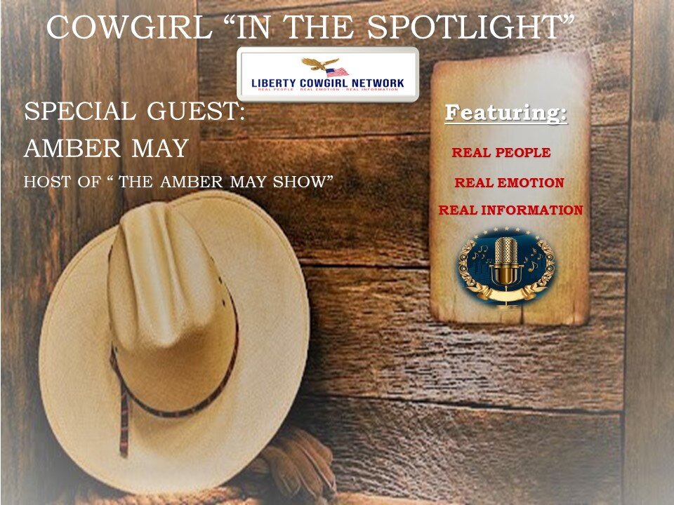 "IN THE SPOTLIGHT" - with Special Guest Amber May