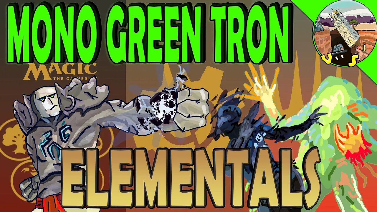 Mono Green Tron VS Elementals｜Clear the Board｜MTGO Modern League Match