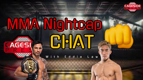 The MMA Nightcap Chat - UFC 310, Jamahal Hill Going In, Jonny Bones pres by Cageside Press