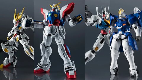 GUNDAM UNIVERSE SERIES GUNDAM BARBATOS LUPUS REX GUNDAM AERIAL SHINNING GUNDAM TALLGEESE II