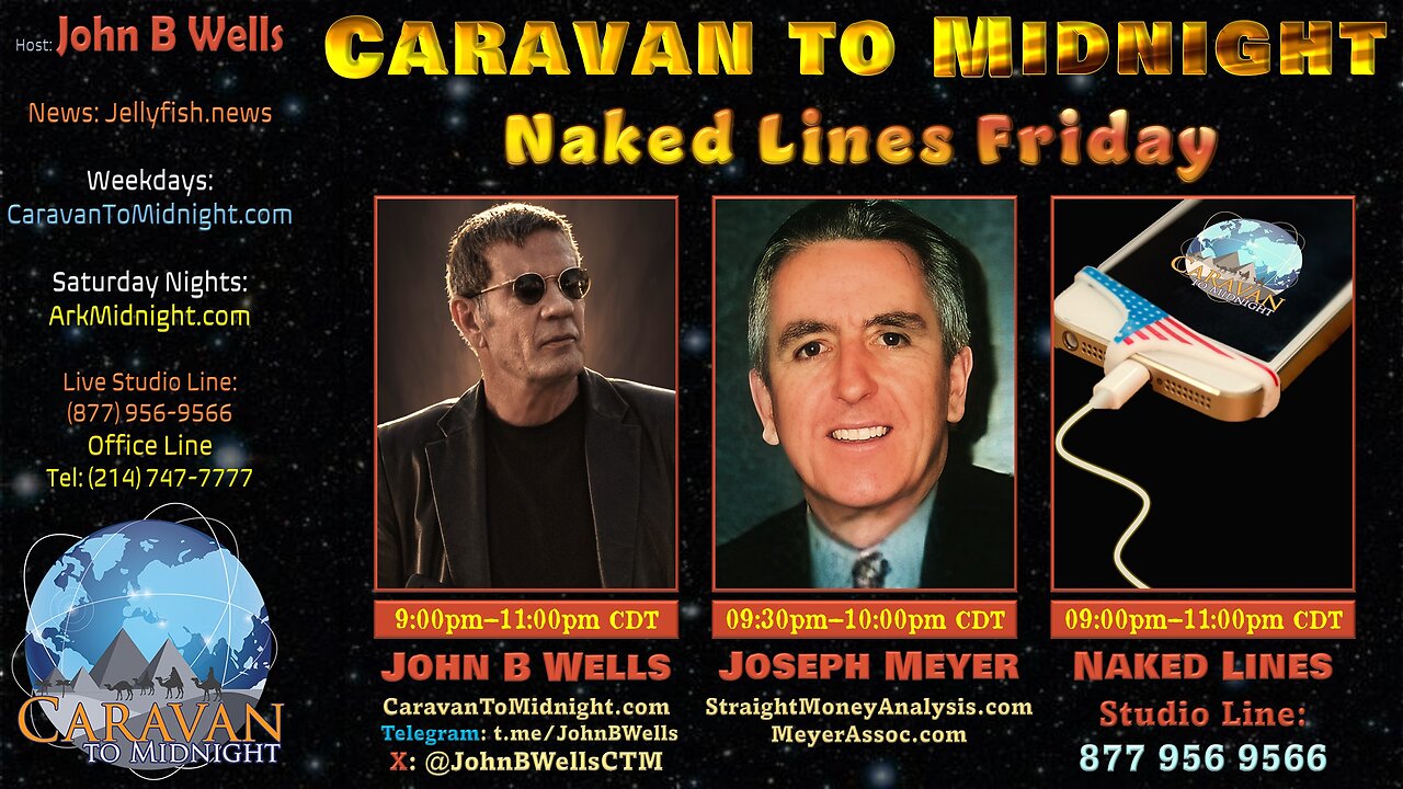 Naked Lines Friday - John B Wells LIVE